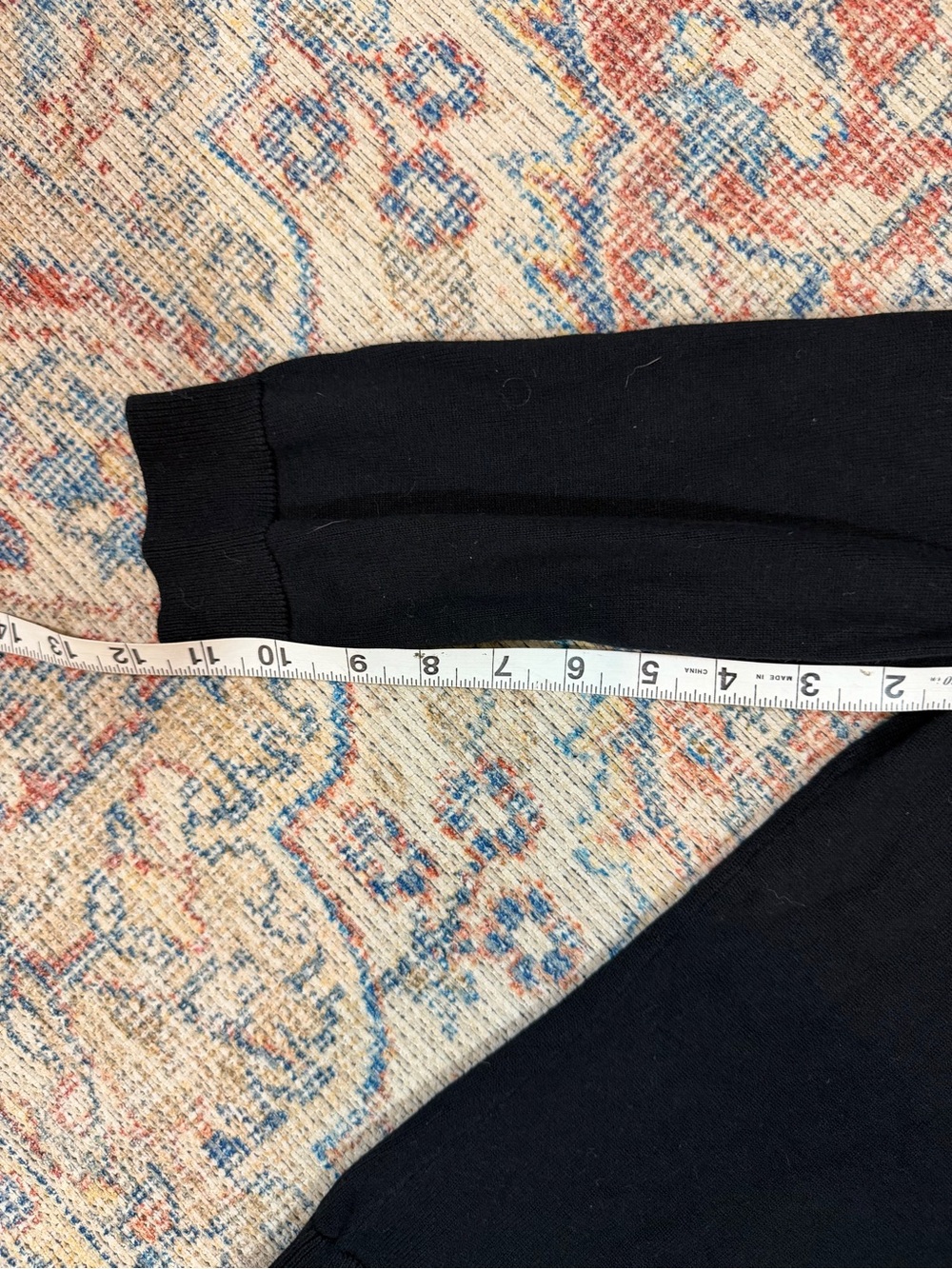 Lauren Ralph Lauren Black Cotton Henley Sweater Womens L Gold Crest Buttons - Picture 9 of 10